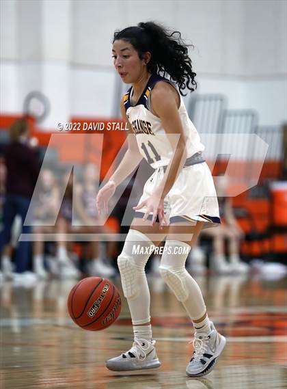 Thumbnail 2 in La Grange vs Halletsville (Schulenburg Lady Horn Varsity Tournament) photogallery.