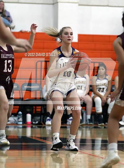 Thumbnail 2 in La Grange vs Halletsville (Schulenburg Lady Horn Varsity Tournament) photogallery.