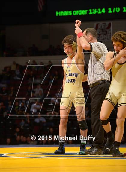 Thumbnail 2 in CIF State Boys Wrestling Championships (Finals) photogallery.