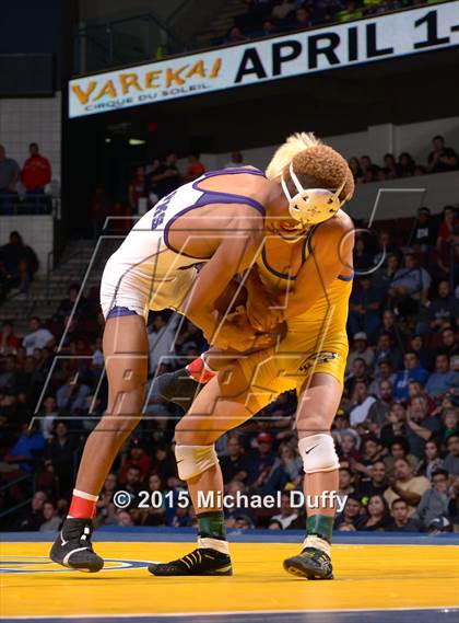 Thumbnail 2 in CIF State Boys Wrestling Championships (Finals) photogallery.