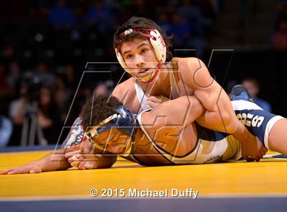 Thumbnail 2 in CIF State Boys Wrestling Championships (Finals) photogallery.