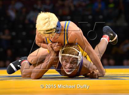 Thumbnail 3 in CIF State Boys Wrestling Championships (Finals) photogallery.