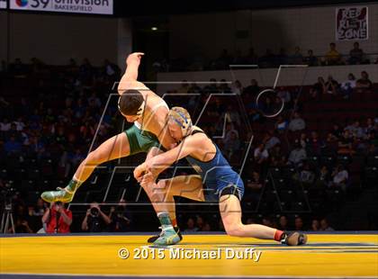 Thumbnail 2 in CIF State Boys Wrestling Championships (Finals) photogallery.