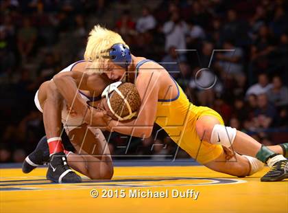 Thumbnail 2 in CIF State Boys Wrestling Championships (Finals) photogallery.