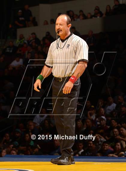 Thumbnail 2 in CIF State Boys Wrestling Championships (Finals) photogallery.