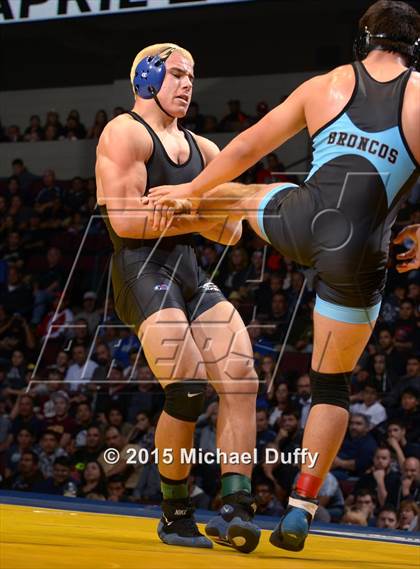 Thumbnail 2 in CIF State Boys Wrestling Championships (Finals) photogallery.
