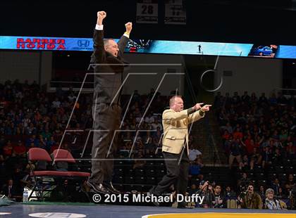 Thumbnail 3 in CIF State Boys Wrestling Championships (Finals) photogallery.