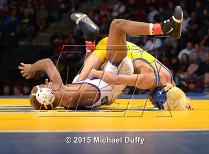 Thumbnail 2 in CIF State Boys Wrestling Championships (Finals) photogallery.