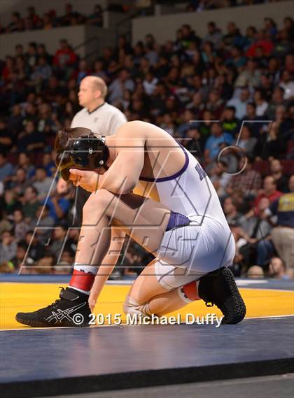 Thumbnail 2 in CIF State Boys Wrestling Championships (Finals) photogallery.