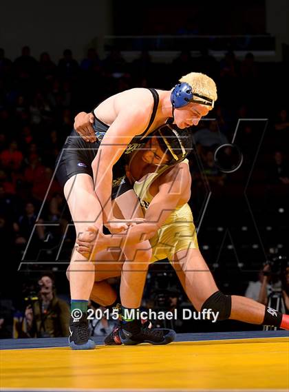 Thumbnail 3 in CIF State Boys Wrestling Championships (Finals) photogallery.