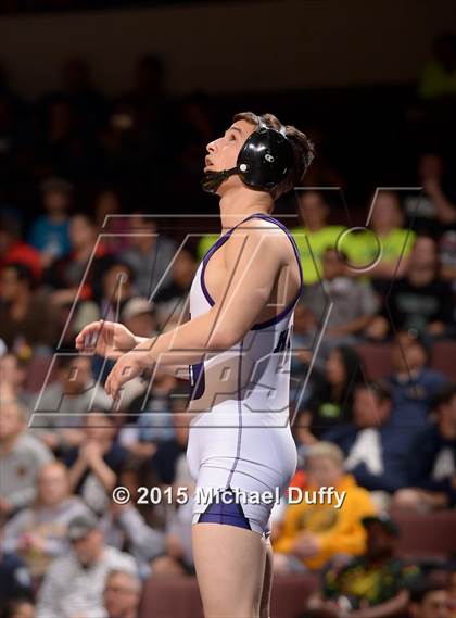 Thumbnail 1 in CIF State Boys Wrestling Championships (Finals) photogallery.