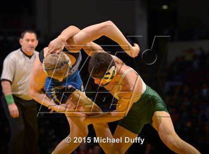 Thumbnail 3 in CIF State Boys Wrestling Championships (Finals) photogallery.