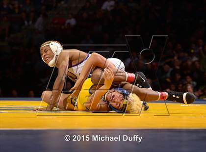 Thumbnail 3 in CIF State Boys Wrestling Championships (Finals) photogallery.
