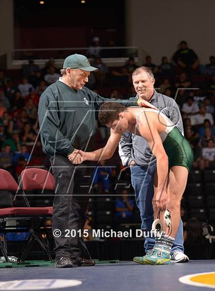Thumbnail 2 in CIF State Boys Wrestling Championships (Finals) photogallery.
