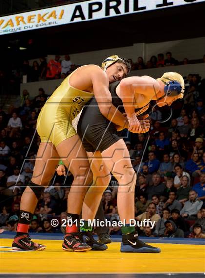 Thumbnail 2 in CIF State Boys Wrestling Championships (Finals) photogallery.