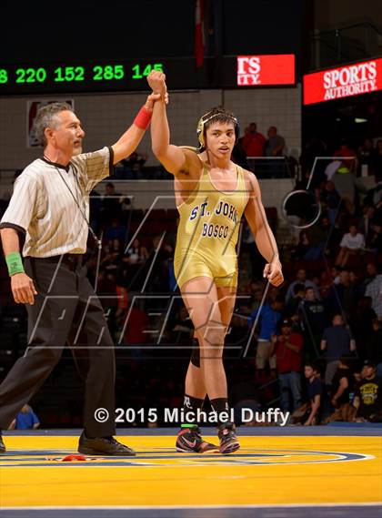 Thumbnail 3 in CIF State Boys Wrestling Championships (Finals) photogallery.