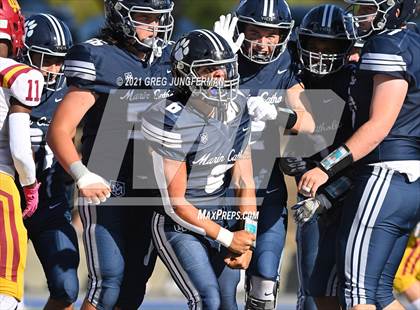 Thumbnail 1 in Cardinal Newman @ Marin Catholic (CIF NCS D4 Final) photogallery.
