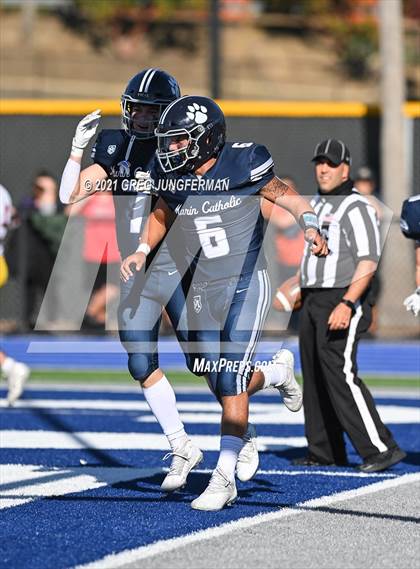 Thumbnail 1 in Cardinal Newman @ Marin Catholic (CIF NCS D4 Final) photogallery.
