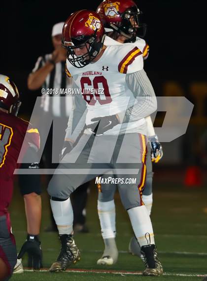 Thumbnail 3 in Highland @ Simi Valley (CIF-SS Division 10 Quarterfinal) photogallery.