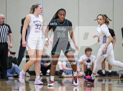 Thumbnail 2 in Park Hill South @ Staley (MSHSAA Class 6 District 8 Championship) photogallery.