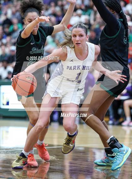 Thumbnail 3 in Park Hill South @ Staley (MSHSAA Class 6 District 8 Championship) photogallery.