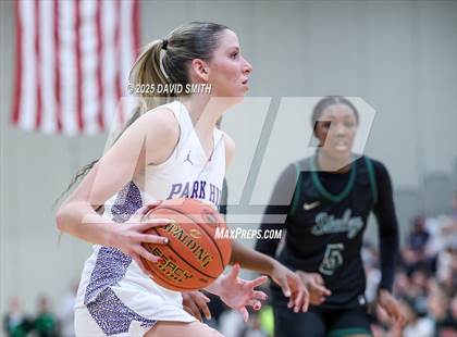 Thumbnail 3 in Park Hill South @ Staley (MSHSAA Class 6 District 8 Championship) photogallery.