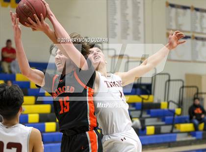 Thumbnail 2 in Merced vs. Nipomo (Clovis Elks Basketball Tournament) photogallery.