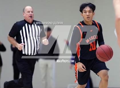 Thumbnail 1 in Merced vs. Nipomo (Clovis Elks Basketball Tournament) photogallery.