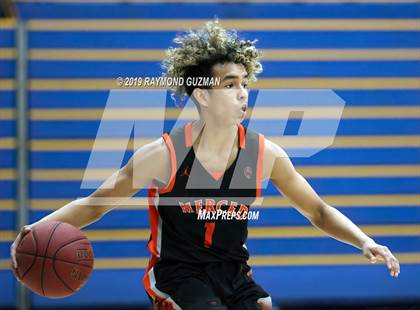 Thumbnail 1 in Merced vs. Nipomo (Clovis Elks Basketball Tournament) photogallery.