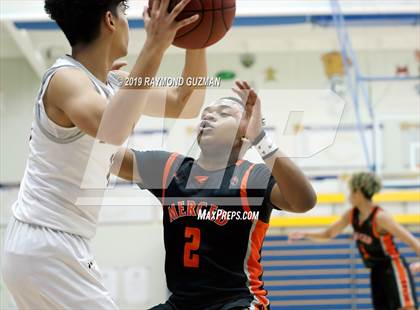 Thumbnail 1 in Merced vs. Nipomo (Clovis Elks Basketball Tournament) photogallery.