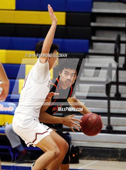 Thumbnail 3 in Merced vs. Nipomo (Clovis Elks Basketball Tournament) photogallery.