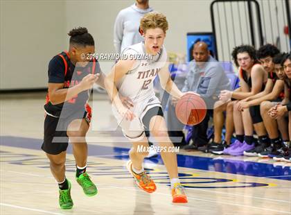 Thumbnail 3 in Merced vs. Nipomo (Clovis Elks Basketball Tournament) photogallery.