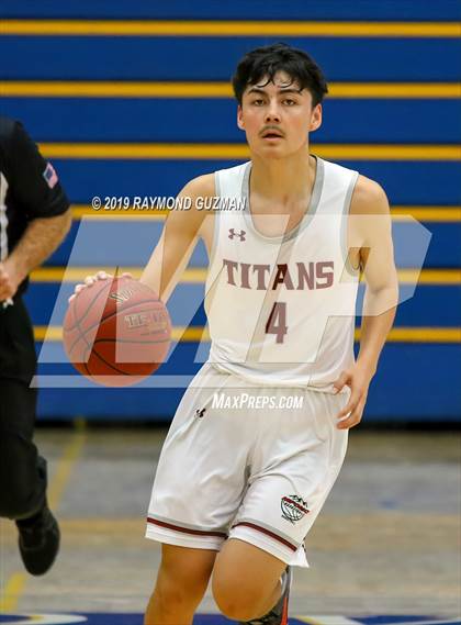 Thumbnail 1 in Merced vs. Nipomo (Clovis Elks Basketball Tournament) photogallery.