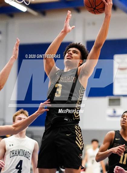 Thumbnail 2 in Salesian College Preparatory vs. Chaminade (Crush in the Valley) photogallery.