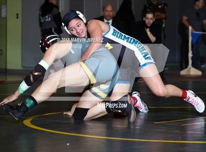 Thumbnail 3 in CIF Los Angeles City Section Wrestling Championships photogallery.