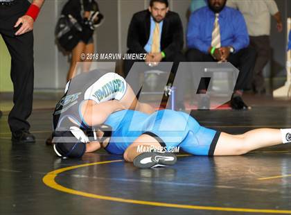 Thumbnail 2 in CIF Los Angeles City Section Wrestling Championships photogallery.