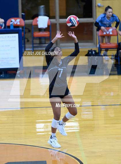 Thumbnail 1 in Harlan vs United South (NEISD Volleyball Tournament) photogallery.