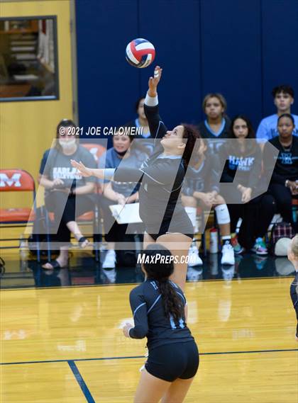 Thumbnail 1 in Harlan vs United South (NEISD Volleyball Tournament) photogallery.
