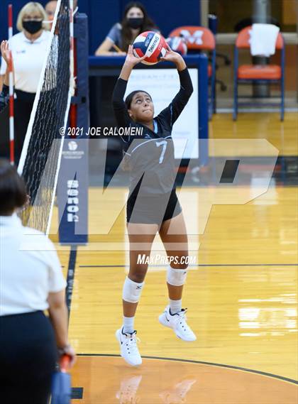 Thumbnail 2 in Harlan vs United South (NEISD Volleyball Tournament) photogallery.