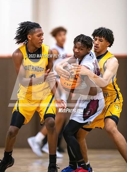 Thumbnail 3 in Living Water Christian vs. Northwood Temple Academy (Veterans Showcase) photogallery.