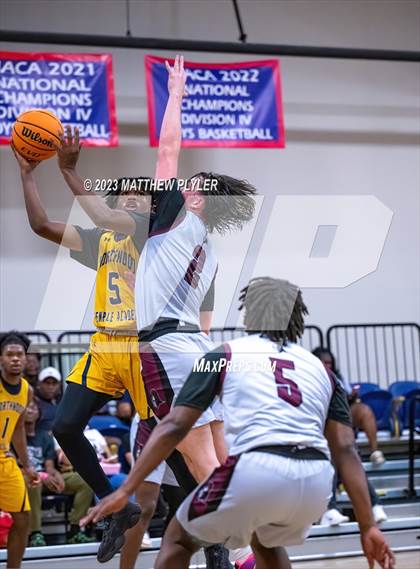 Thumbnail 1 in Living Water Christian vs. Northwood Temple Academy (Veterans Showcase) photogallery.