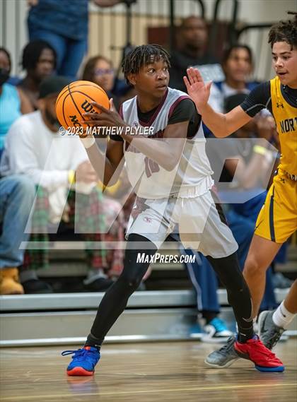 Thumbnail 2 in Living Water Christian vs. Northwood Temple Academy (Veterans Showcase) photogallery.