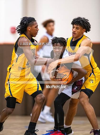 Thumbnail 1 in Living Water Christian vs. Northwood Temple Academy (Veterans Showcase) photogallery.
