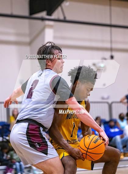 Thumbnail 3 in Living Water Christian vs. Northwood Temple Academy (Veterans Showcase) photogallery.