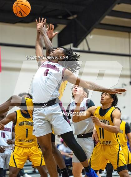 Thumbnail 2 in Living Water Christian vs. Northwood Temple Academy (Veterans Showcase) photogallery.