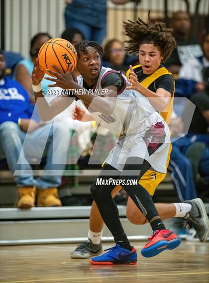 Thumbnail 3 in Living Water Christian vs. Northwood Temple Academy (Veterans Showcase) photogallery.