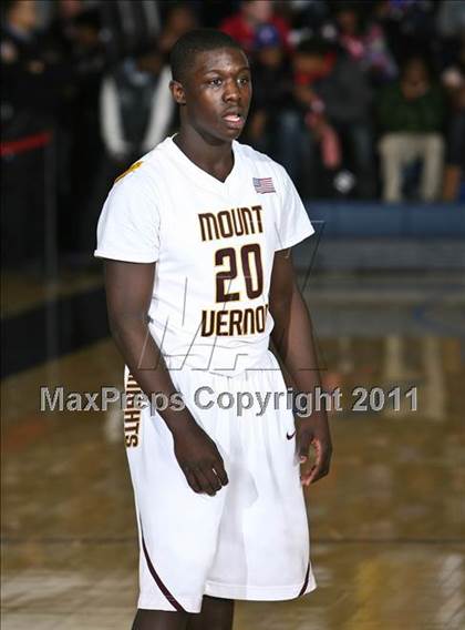 Thumbnail 3 in Rice vs Mt. Vernon (SNY Invitational) photogallery.