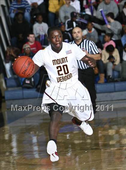 Thumbnail 2 in Rice vs Mt. Vernon (SNY Invitational) photogallery.