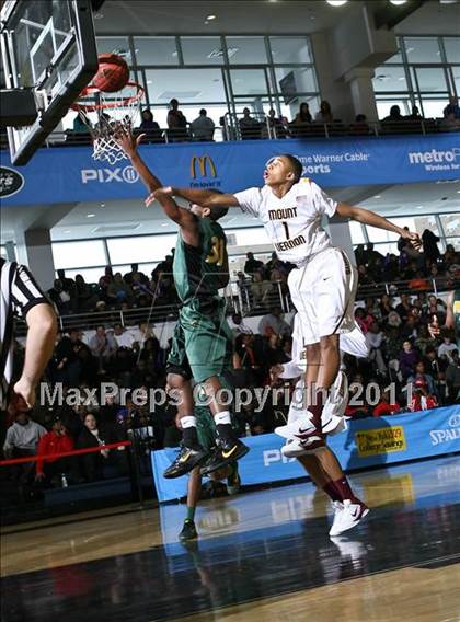Thumbnail 3 in Rice vs Mt. Vernon (SNY Invitational) photogallery.