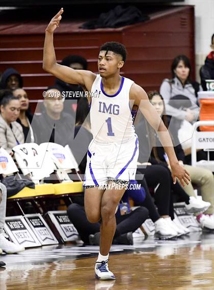 Thumbnail 2 in IMG Academy vs. Sunrise Christian (GEICO National Tournament Quarterfinal) photogallery.